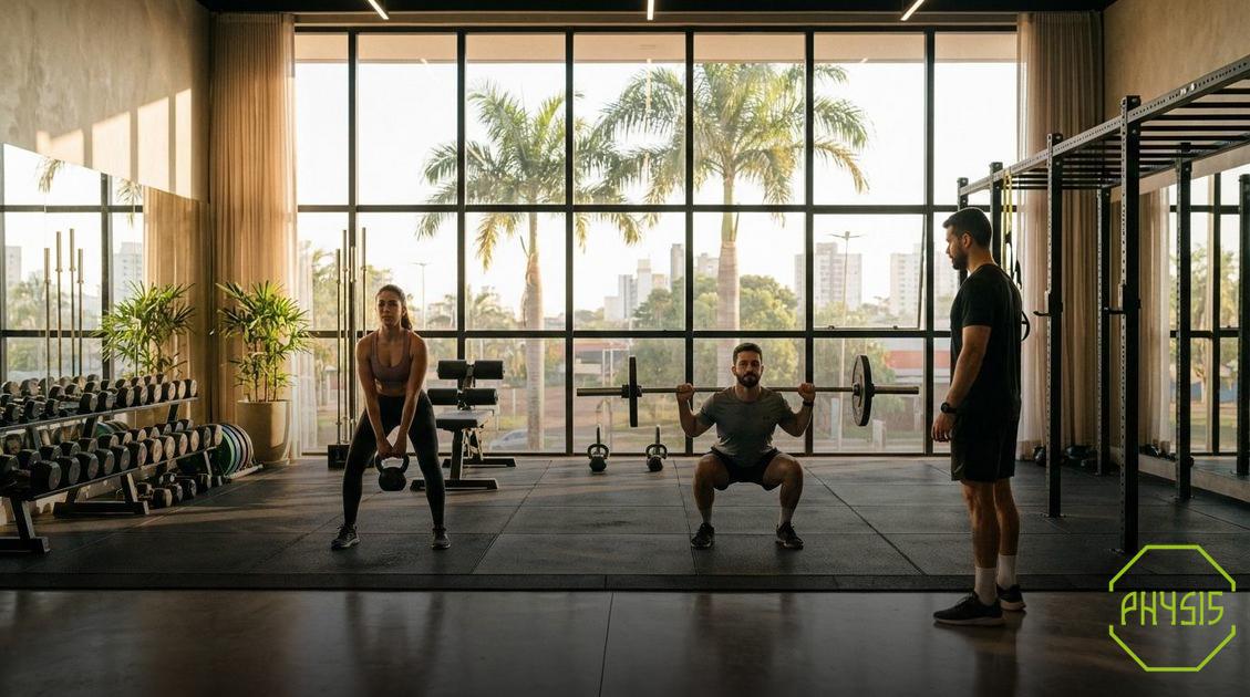 Henrique Farenzena personal trainer; Physis Clube de Treinamento; centro de treinamento individualizado; centro de treinamento individualizado em Palmas-TO; personal trainer para hipertrofia e emagrecimento; personal trainer para hipertrofia e emagrecimento em Palmas-TO; treino para doenças crônicas e idosos; treinamento de alto rendimento esportivo; treinamento de alto rendimento esportivo em Palmas-TO; consultoria de treino online; calistenia e exercícios com pesos livres; estúdio de personal trainer; estúdio de personal trainer em Palmas-TO; treinamento físico com segurança; prevenção de lesões no treino; treino personalizado com anamnese; condicionamento físico e qualidade de vida; academia sem competitividade tóxica; melhor centro de treinamento da região; melhor centro de treinamento em Palmas-TO; periodização de treino hipertrofia;hipertrofia e emagrecimento