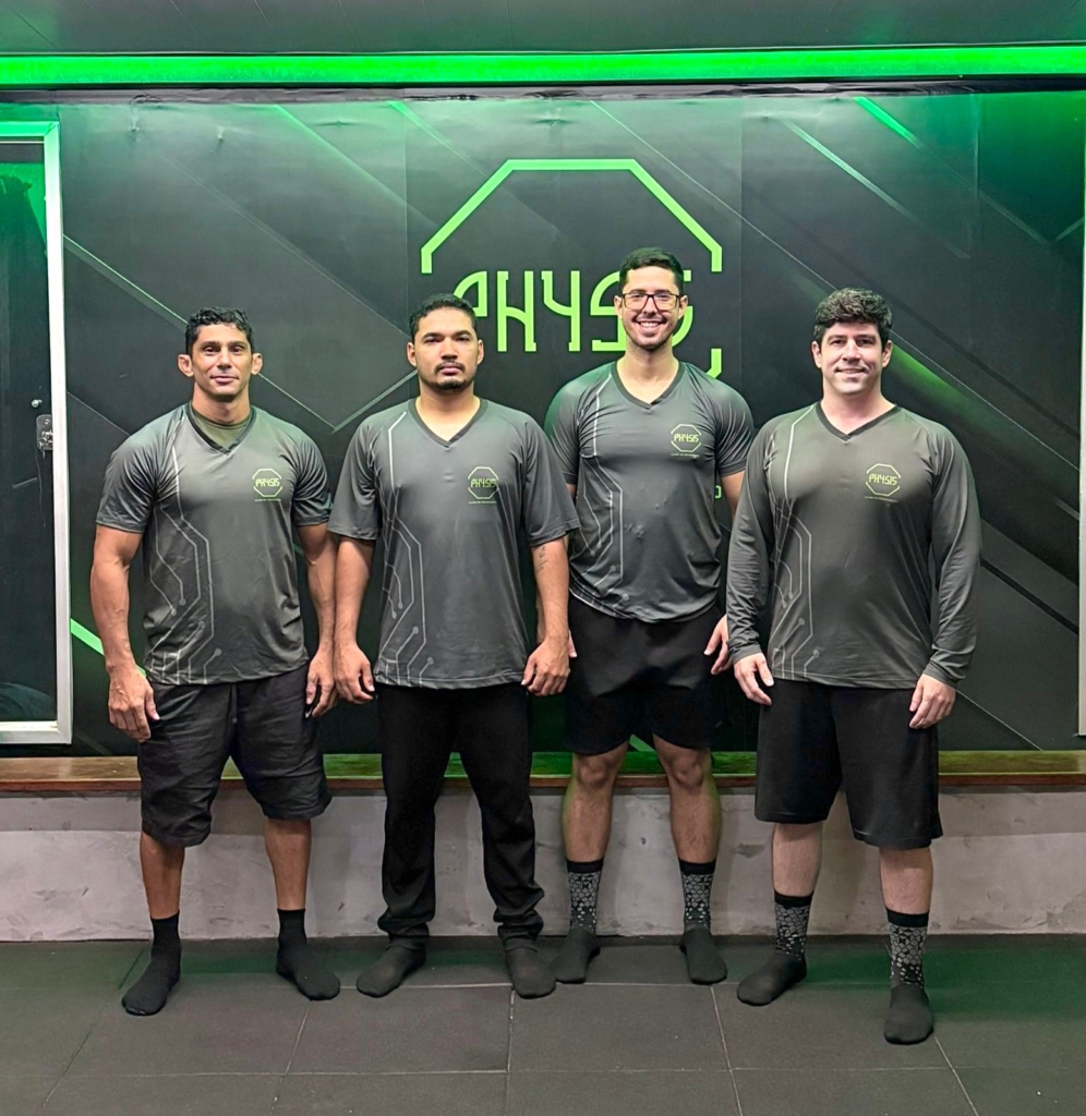 Equipe do Physis-CT, clube de treinamento e academia em Palmas-TO. Responsável Técnico: Henrique Farenzena CREF-TO 1697